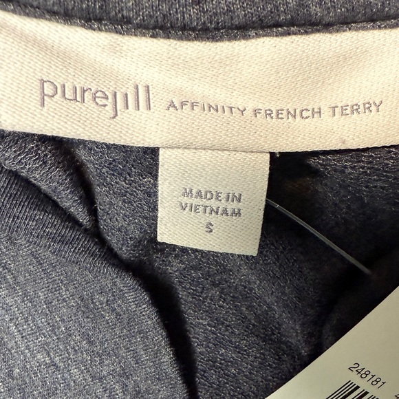 J. Jill Purejill Heather Blue Tunic- NWT - Picture 6 of 8